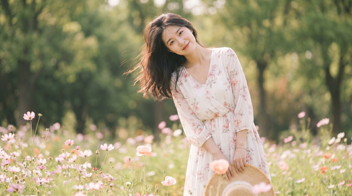 困困兔困困兔美少女写真视频《花间物语》